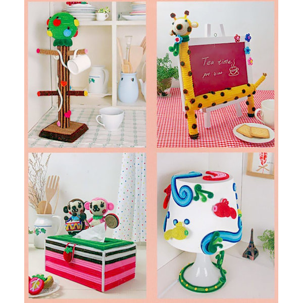 400 stk. Pipe Cleaners i 20 farger Chenille-stenger til Valentinsdag