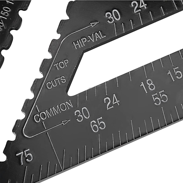 Speed ​​Square Wood Measuring Tool, Aluminiumlegering Carpenter's Sq