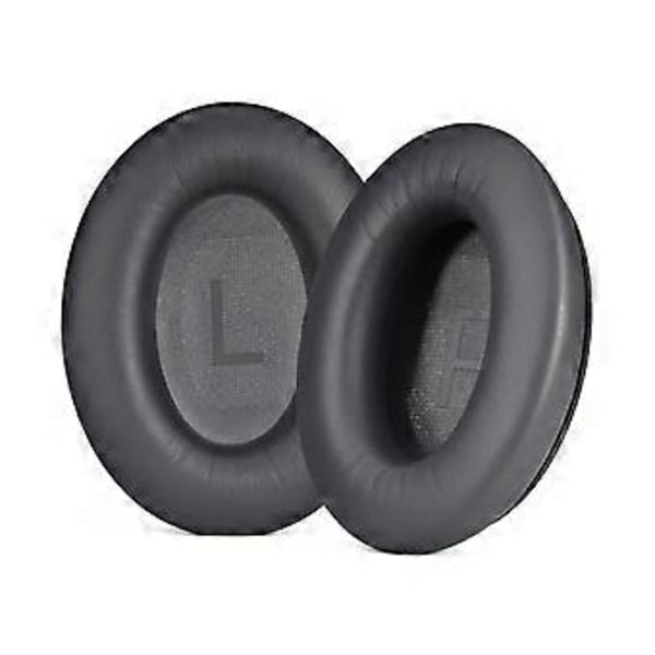 Udskiftningsørepuder til QC35 QC35II QC45 QCSE headsets, der giver øget komfort og lang levetid for hyppige brugere - Sort Black
