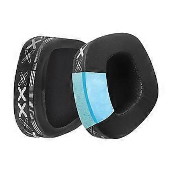 Komfortable ørepuder til headsets, ørepuder til professionelle gamere, avancerede støjreducerende ørepuder, udskiftning black print