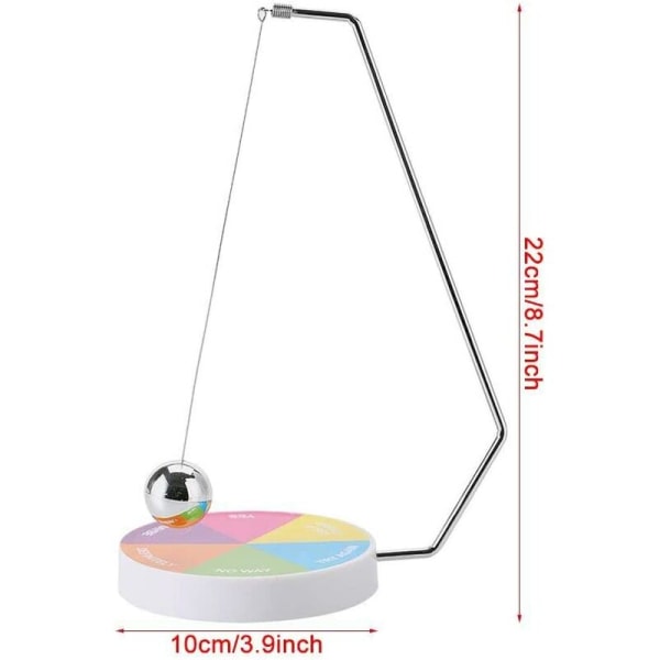 Magneettinen päätöksentekijä Ball Swing Pendulum -pöytäkoristelu G