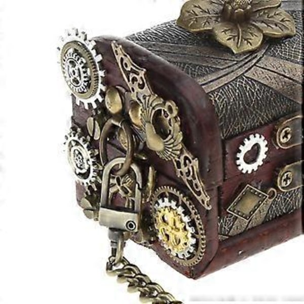 Steampunk-laukku Korut Retro Steampunk Goottilaiset Hammasrattaat Ketjulaukku Steampunk Olkalaukku Steampunk Crossbody -kukkaro