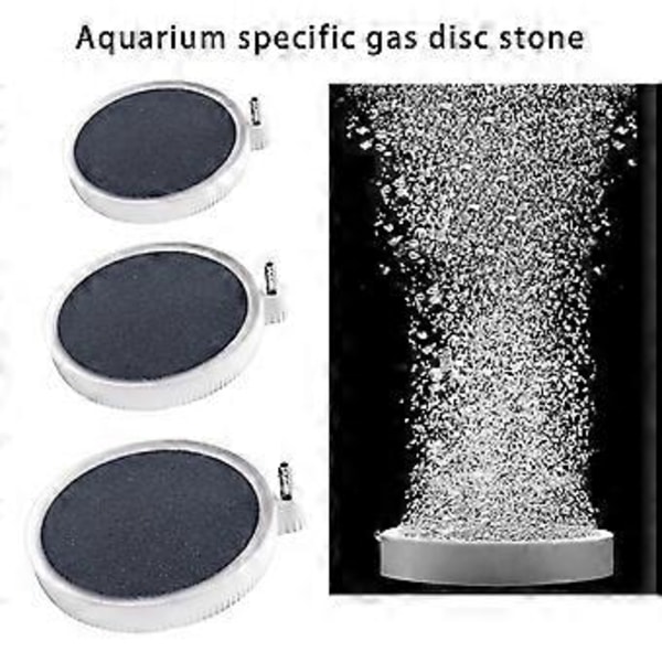Luftbubbelsten Akvarier Syresättare Dammpumpar Luftsten Hydroponisk Syreplatta för Effektiv Syrefördelning 10cm 10cm