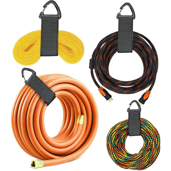 Kabelarrangør for oppbevaring (6 stk.), borrelåsstropper for Atta