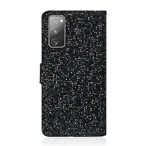 Glitter Pulver Læder Etui til Samsung Galaxy S20 FE