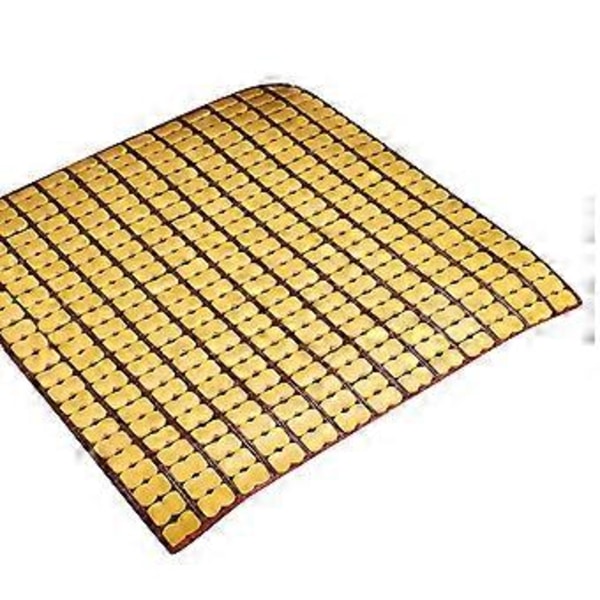 Kylande sittdyna i trä 45/50cm Fyrkantig Stolsdyna Andningsbar för Sommarbruk på Bilsäten Soffor och Kontorsstolar Stil 5 Style 5 45cm