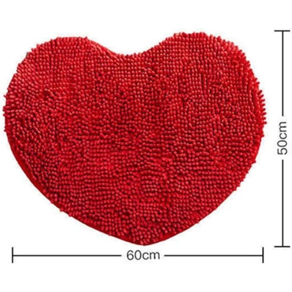 Kylpymatto, liukumaton, pitkä nukka, mikrokuitu, chenille, kylpymatto, H