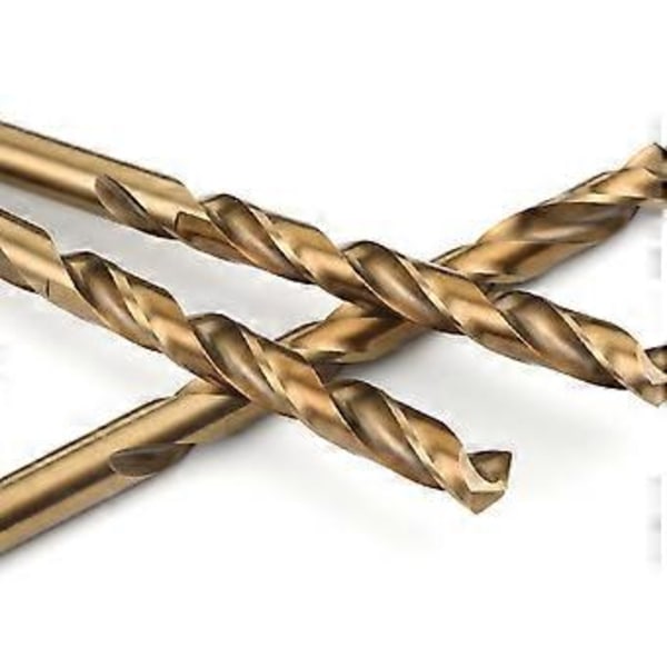 2mm-4.2mm Cobalt Bor HSS Rundt Skaft Spiralbor til Hårdmetal Støbejern Træ og Plast Træbearbejdning 3.5X160mm