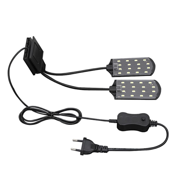 Akvarium klipslampe, vandtæt LED-lys standlys, 220V, lys f