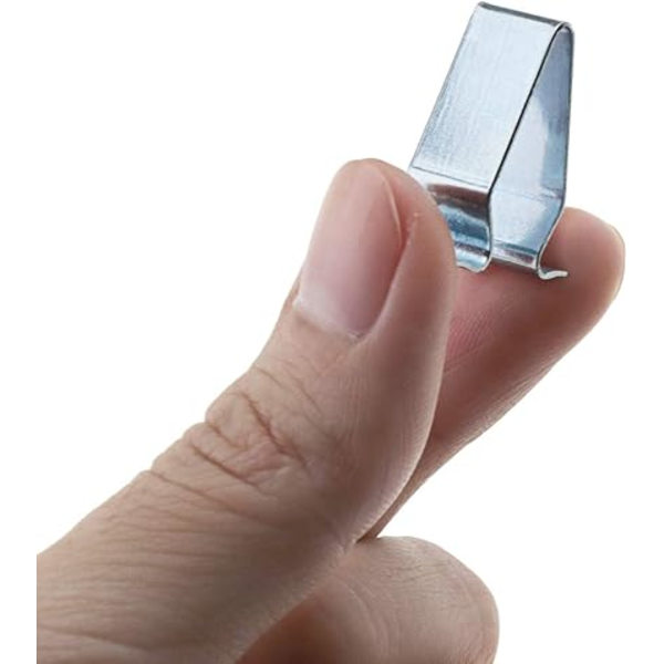 20 kappaleen auton sisätilojen metallikiinnikeklipsit - 22 mm