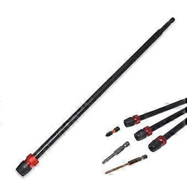 Ergonominen kuusiokantainen jatkovarsi, mukavuutta ja vähentynyttä väsymystä teollisuuskäytössä 300mm black