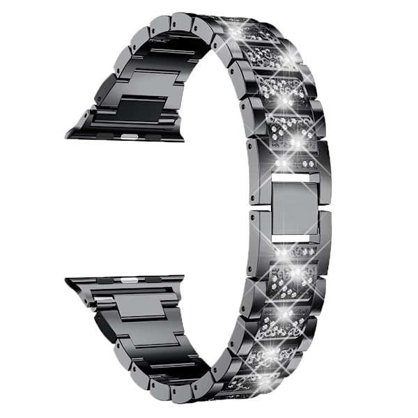 Til Apple Watch-rem, iWatch, 38/40/41, letmetal, glitter