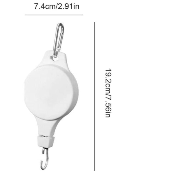 2-pack Växtlyftkrokar, Växtkrokar, Justerbara Infällbara Takkrokar