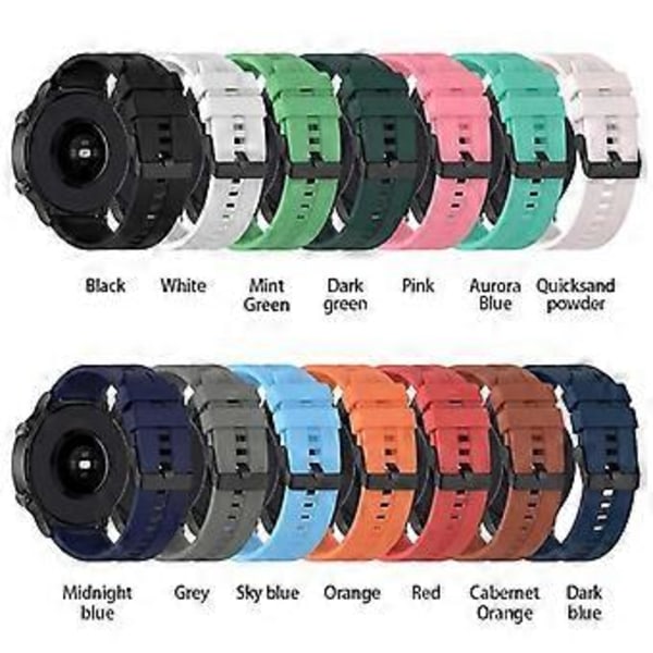 Rem for GT2 Pro Rem Silikonklokkebånd for Huawei Watch GT 2 GT 46mm /GT 2e/HONOR