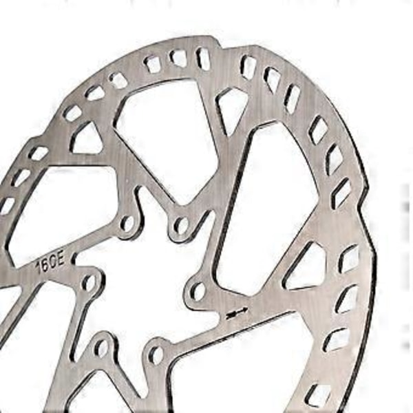 Rostfria Stål Cykel Skivbroms Rotor med Skruvar Skivbromsadapter Landsvägscykel Bromsar Rotor Cykeltillbehör 140MM