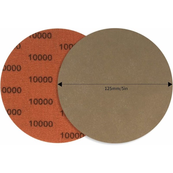 28 stycken Sandpapper 125mm/5 tum, T-Audace Våt/Torr Slippapper