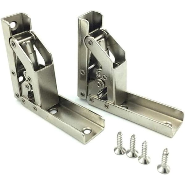 2 pakker af 90 graders vinkelbeslag foldbart display rack beslag