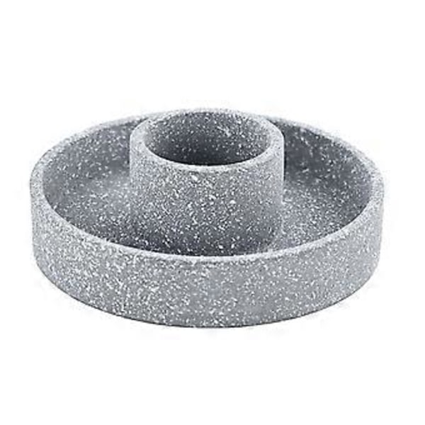 Suitsuketeline Suitsukeastia Söpö Smudge Stick Suitsuketikkuteline Lautanen Keraaminen tarjotin suitsukkeille ja kynttilöille harmaa grey