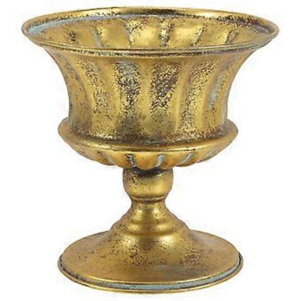 Retro Dekorativ Have Urne Vase Plastik Blomsterpotter Jern Blomsterkrukke Rustik Blomst Traditionel Urne Blomsterpotte