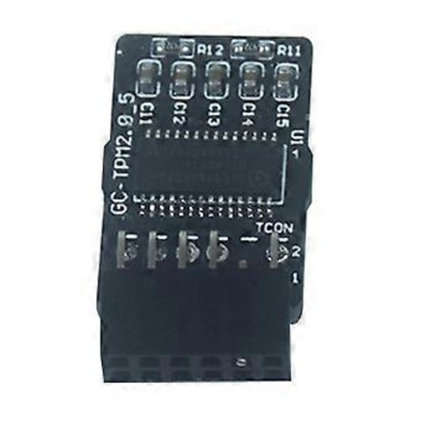 TPM2.0 Modul LPC 12Pin Modul med Infineon SLB9665 Windows 11 Opgradering til Gigabyte Bundkort
