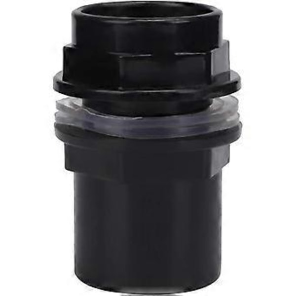5 stk./sæt PVC Akvarium Vandrørsamling Lige Rør Tilbehør Konnektor Akvarier (40 mm)