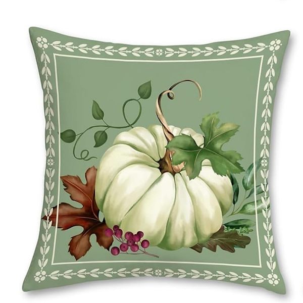 4 kpl kurpitsatyynynpäällinen 45 x 45 cm Kiitospäivän sadonkorjuu Au