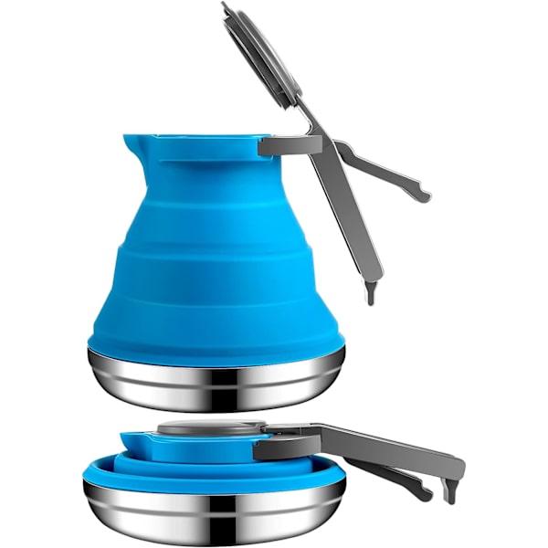 Camping Kaffe Pot Bærbar Camping Pot Camping Kettle Utendørs Ca