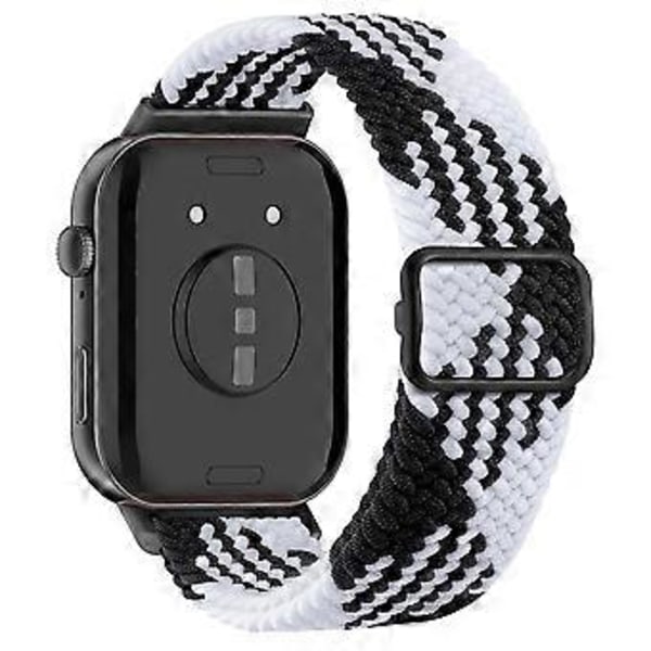 Justerbar flettet nylon urrem i vævet stil til Huawei Watch Fit 3 Style D