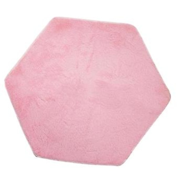 Mjuk Barn Tält Matta Sovrum Kudde Ersättning - Hexagonal Rosa()