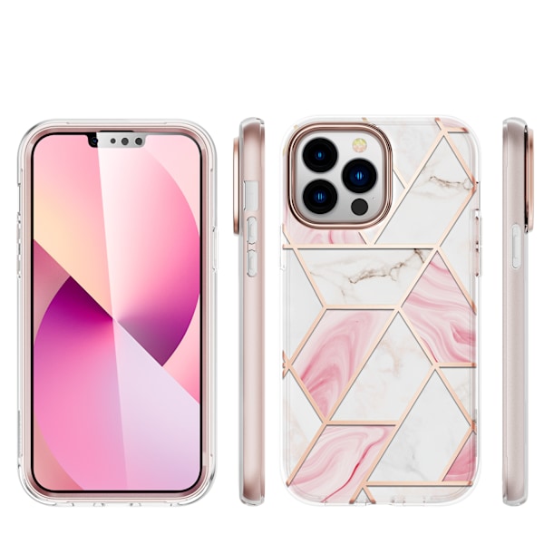 (marbre)Ohut suojakuori iPhone 13 Prolle (6,1'')