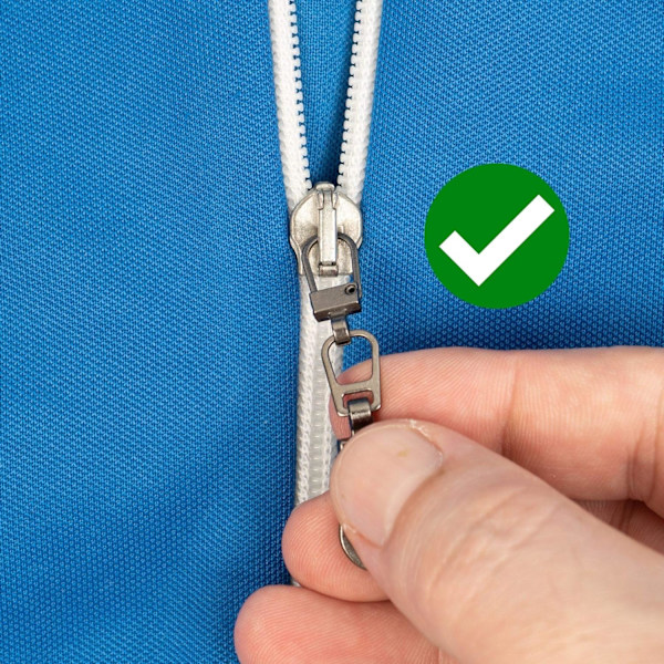Dragkedjor Reparationspull, Set med 2 Svarta Ersättnings Dragkedjor, Univers