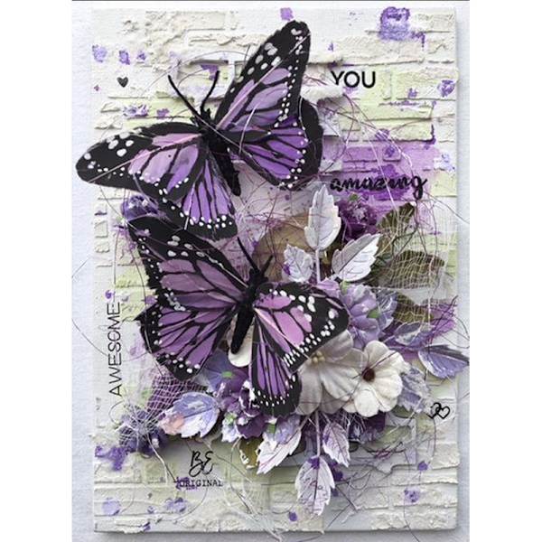 30x40cm 5D DIY Diamantmålning Full, Djurserie DIY#K, DIY Diamant Strass