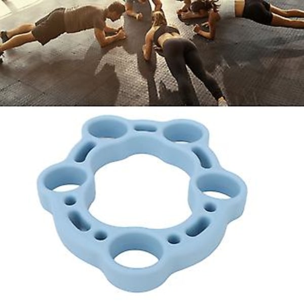 Finger Stretcher Exerciser Mjuk Silikon Handgreppstränare för Artrit Karpaltunnelsyndrom Återhämtning (Blå 30LB) Blue 30LB