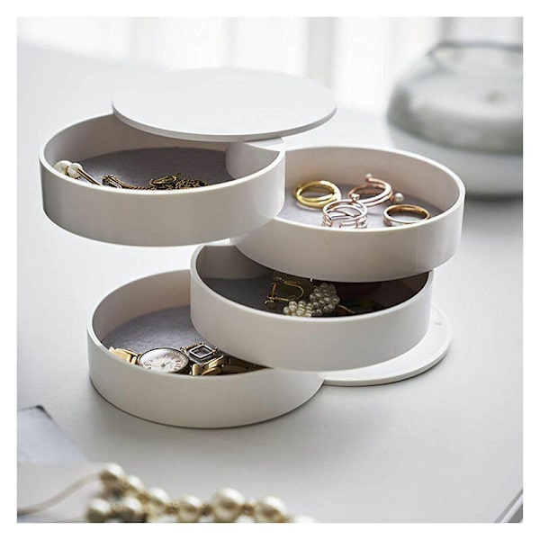 Smyckesorganisatör med lager, smyckesorganisatör med lager, smyckesorganisatör med lager, enkel skandinavisk design