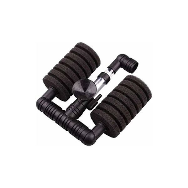 Akvariefilter, luftpumpesvampeskrubber dobbelthode biokjemisk