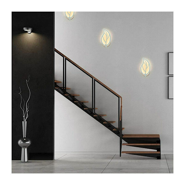 LED-lys, nattlampe ved sengen, enkel stue gang