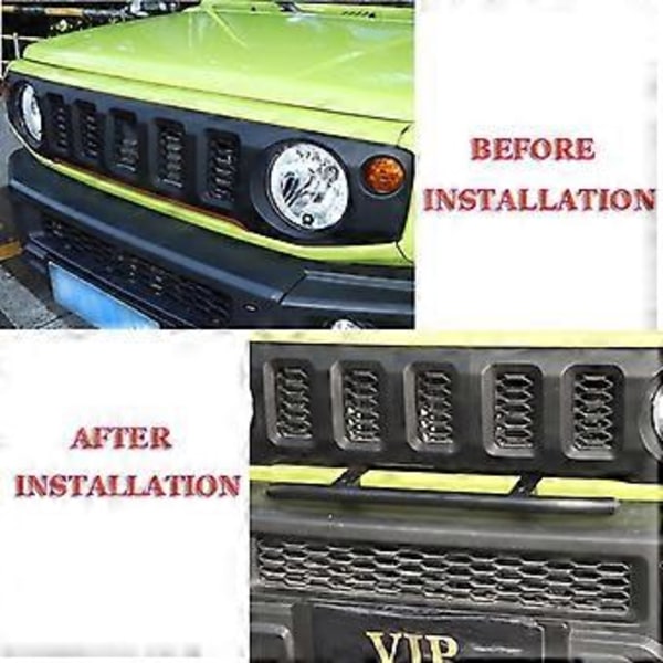 LED Lys Bar Monteringsbrakett Frontfanger Grill Spotlight Monteringsbrakett Holder for Suzuki Jimny