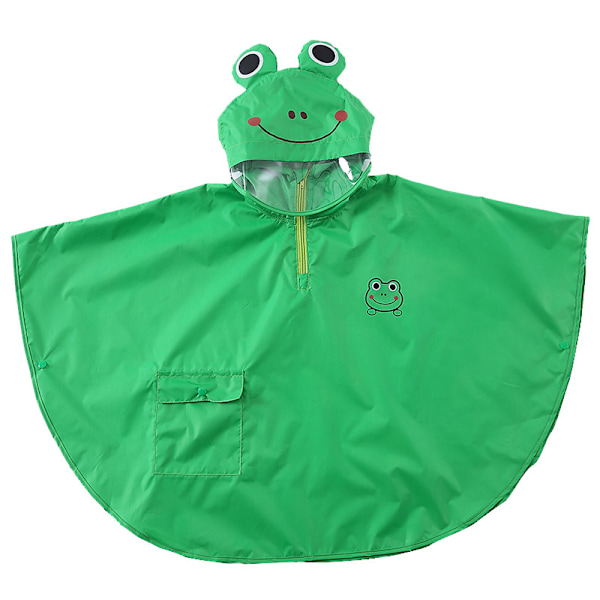 1 stk. Børneponcho Unisex Baby Regnfrakke Poncho Vandtæt Jakke