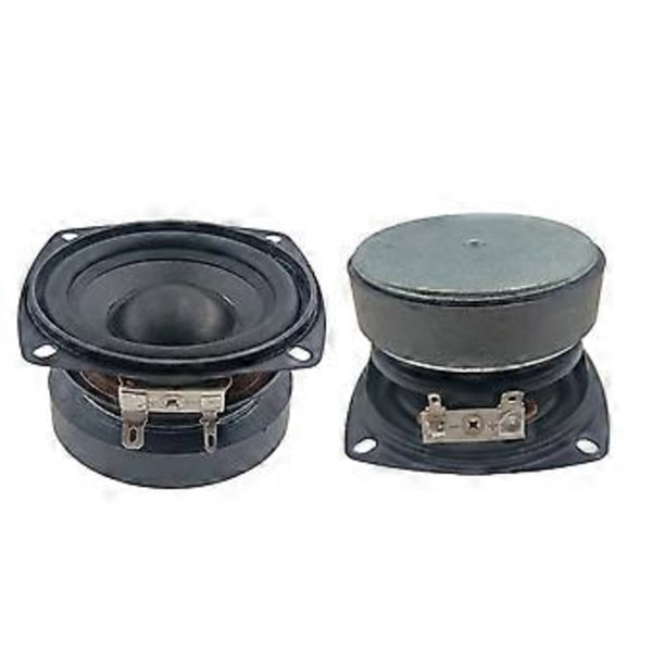 1 Setti 3 tuuman täyden taajuuden kaiutin, täydellinen tee-se-itse-projekteihin, matalan taajuuden subwoofer-kaiutin diskanttikaiuttimet