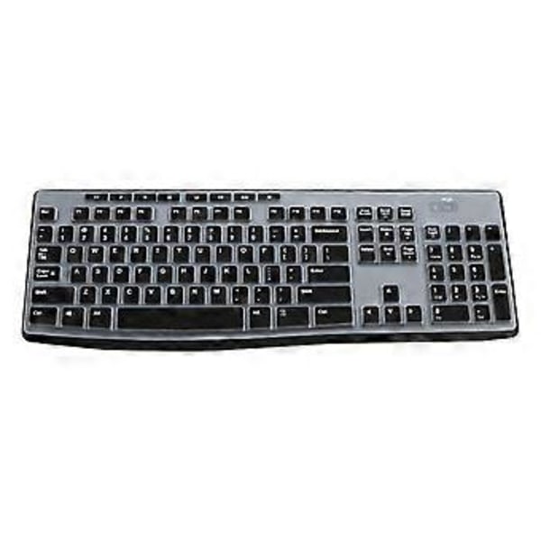 Silikone Tastatur Beskyttelsesfilm til K200 K260 K270 K275 Laptops Beskytter Mod Spild og Forbedrer Holdbarheden - Sort Black
