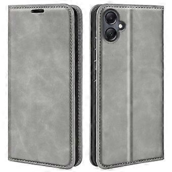 Til Samsung Galaxy A06 Etui Skin-Touch Læder Wallet Telefon Cover Style E