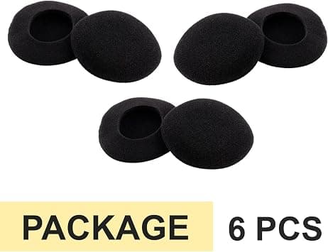 5 par elektroniska 60 mm A3 par 60 mm hörlursöverdrag engångs