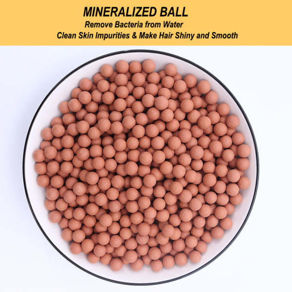 Mineral Balls, 10 pakker dusjhode anti-kalk erstatning, Mi