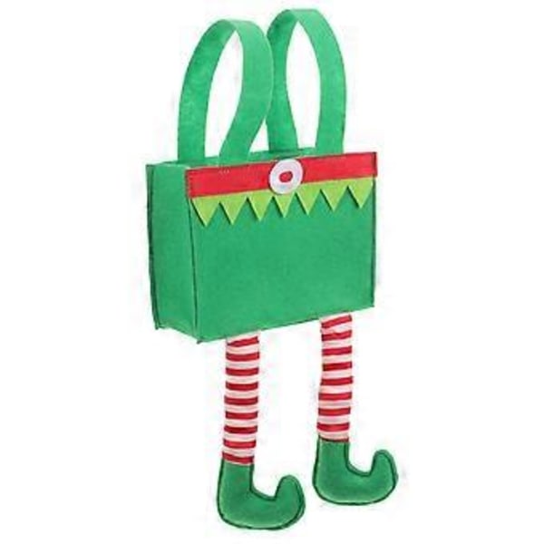 Julgodisväska Julklappsväska Tyg Godis Presentförpackning Väska Tecknad Julklappshandväska Picture 1