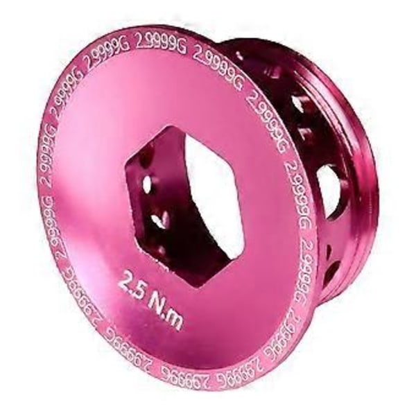 20mm Professionella Förspänningsbultar Cykel Vev Fixeringsbultar Aluminiumlegering Vevparti Skyddsskruvar för Vevbultar Kapslar Rosa Pink