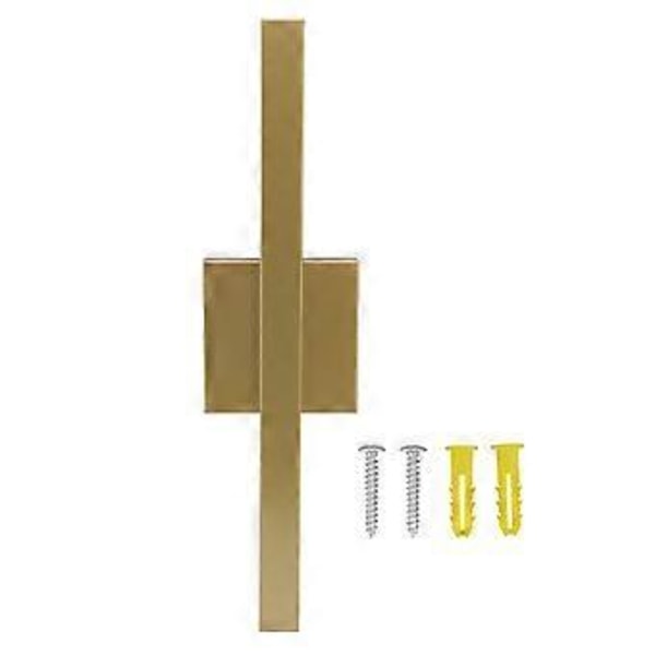 Lineær Vegglampe Gullfarget Moderne Enkel Lang Stripe Vegglampe for Soverom Stue 85265V