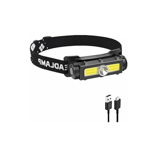 Strålkastare 500 Lumen COB LED-strålkastare, USB Uppladdningsbar Ultralätt