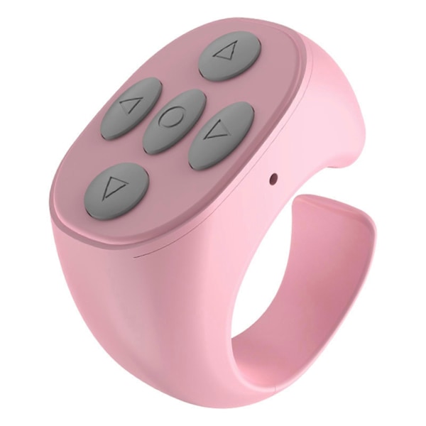 Fingertip trådløs Bluetooth fjernbetjening multifunktionel bærbar intelligent sideomvending enhed, der bruges til at se pink videoer