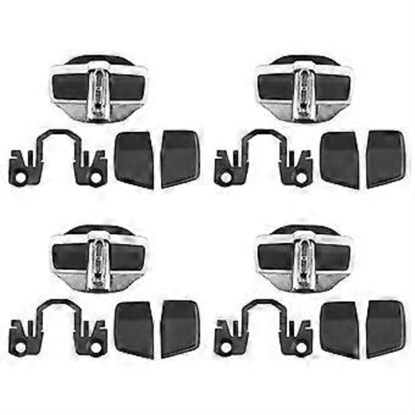 4 Set TRD Dörrstabilisator Dörrlås Skydd Spärrar Skydd för Subaru Alla Serier BRZ XV Forester Le