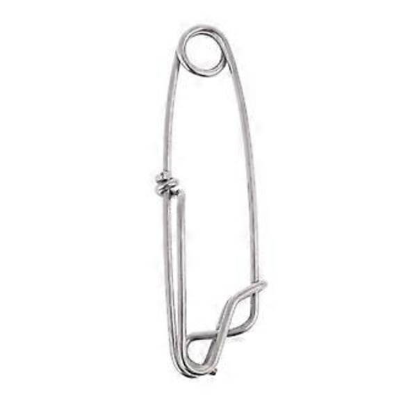 5 kpl/pakkaus pitkäsiimaleikareita ruostumattomasta teräksestä Snap Swivel Longline Branch Hanger Tonnikalan kalastusliittimet M